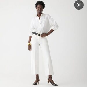 Sydney wide-leg pant in bi-stretch cotton blend NNW